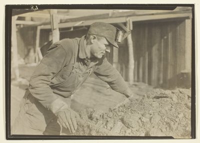 Remmer op kolentrein, Pennsylvania door Lewis Wickes Hine