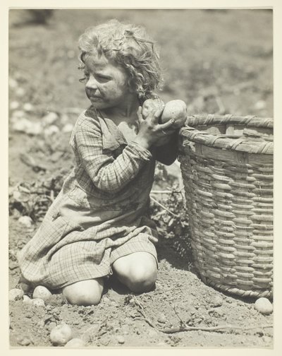 Kinderarbeid op de boerderij door Lewis Wickes Hine