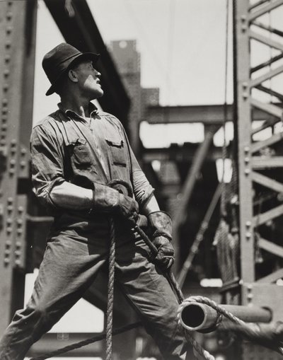 Derrick-Man door Lewis Wickes Hine