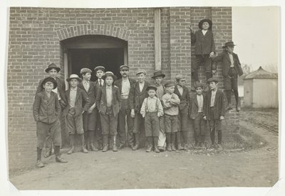 Middaguur, King Mfg. Co., Augusta, Georgia door Lewis Wickes Hine