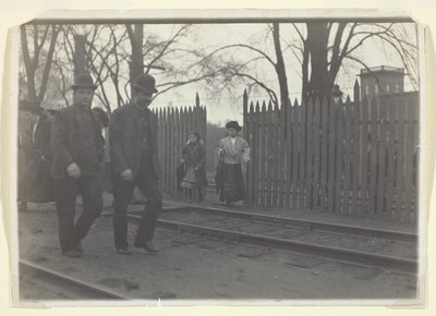 Somersworth, New Hampshire door Lewis Wickes Hine