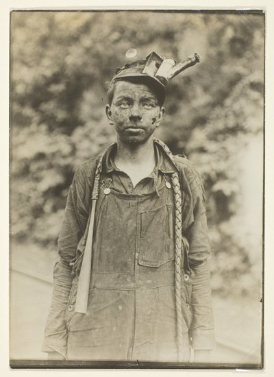 West Virgina, Chauffeur, Uren 7.00 tot 17.30 uur. door Lewis Wickes Hine