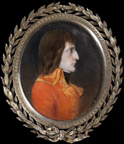 Napoleon Bonaparte als Eerste Consul, ca. 1801 door Lié Louis Périn Salbreux