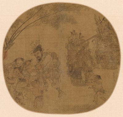 De Snuisterijenverkoper, 1212 door Li Song