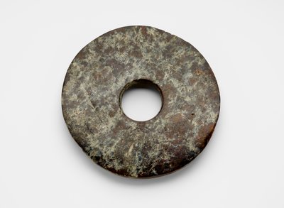 Schijf, ca. 3300-2250 v.Chr. door Liangzhu culture