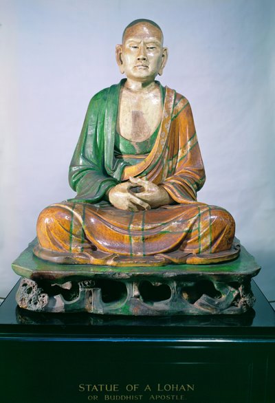 Steengoed Luohan, Liao-dynastie door Liao Dynasty Chinese School