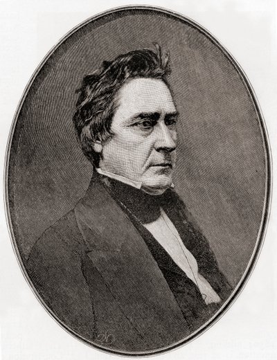 David Rice Atchison, uit The Century Magazine, gepubliceerd 1887 door Unbekannt Unbekannt