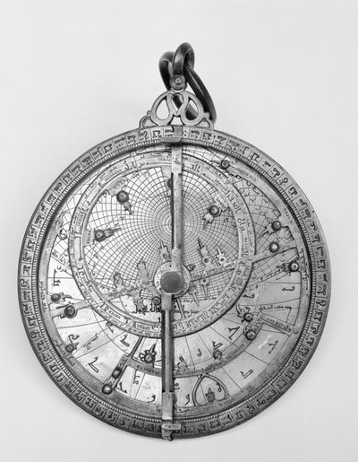 Islamitische planisferische astrolabium, ca. 1650 door Unbekannt Unbekannt