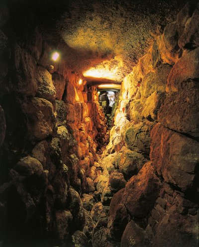 Italië, Sardinië, Torralba, provincie Sassari, archeologisch complex van Nuraghe Sant