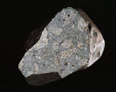 Meteoriet gevonden in de Aube, gevallen in 369 - Museum voor Natuurgeschiedenis, Parijs door Unbekannt Unbekannt