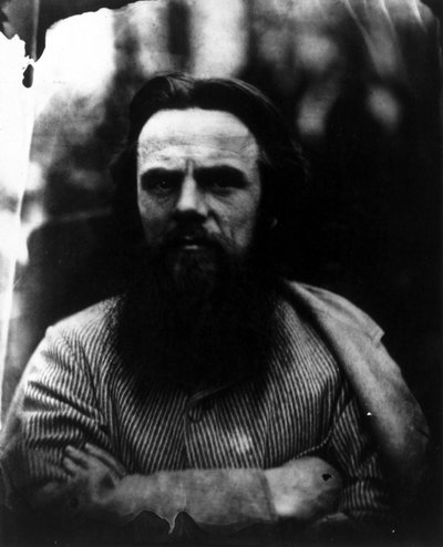 Foto van Holman Hunt, vooraanzicht, mei 1864 door Unbekannt Unbekannt