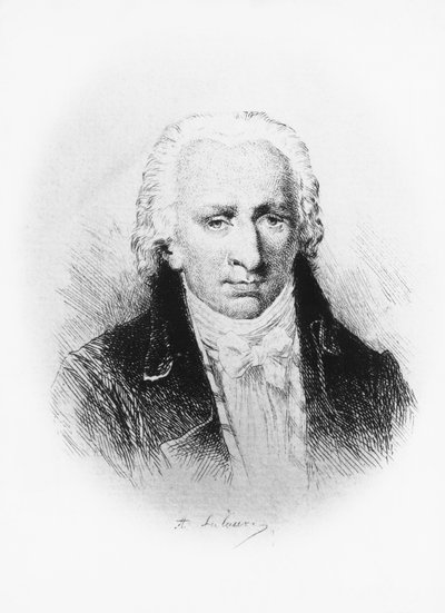 Portret van Stanislas Jean, Markies de Boufflers (1738-1815), Franse schrijver, soldaat en academicus, ets naar tekening door Adolphe Lalauze (1838-1905) door Unbekannt Unbekannt