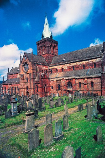 Sint-Magnuskathedraal, Kirkwall, Mainland, Orkney-eilanden, Schotland door Unbekannt Unbekannt
