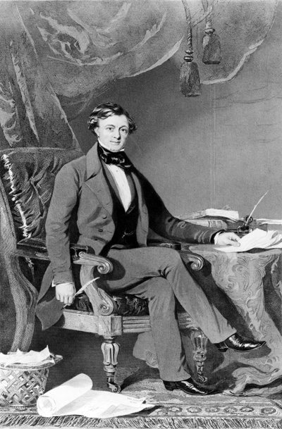 Thomas Brassey, Britse spoorwegaannemer en ingenieur, ca. 1830s door Unbekannt Unbekannt