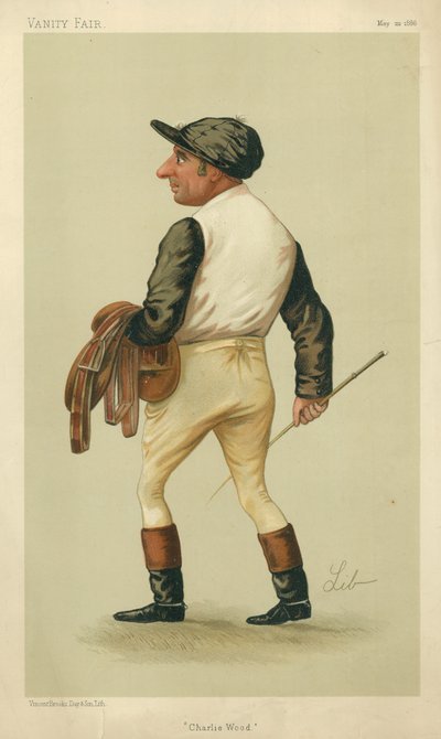 Charles Wood, Charlie Wood, 22 mei 1886, Vanity Fair cartoon door Liborio Prosperi