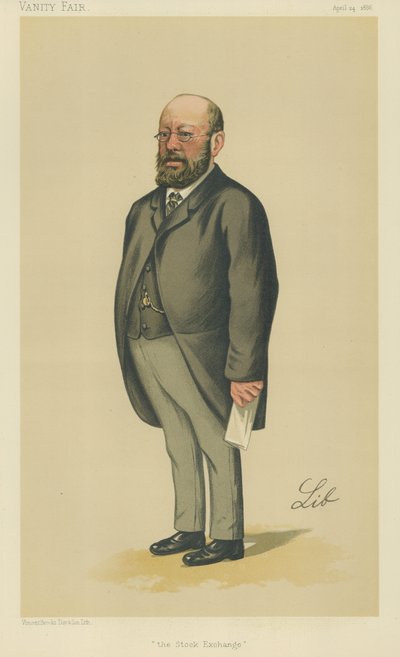 Mr Lionel Louis Cohen door Liborio Prosperi