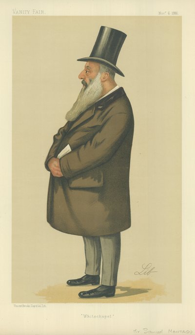 De heer Samuel Montagu door Liborio Prosperi