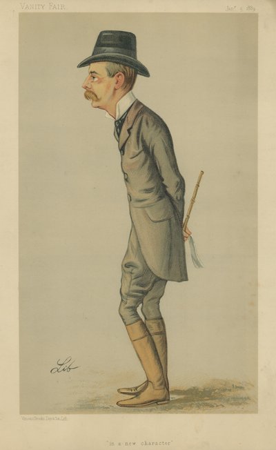 De zeer eerbiedwaardige Lord R H Spencer-Churchill door Liborio Prosperi