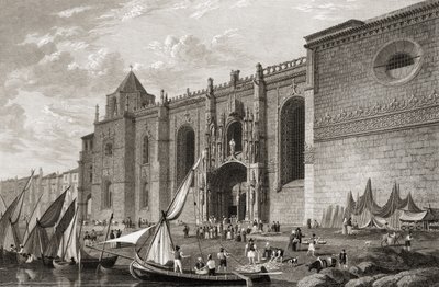 Mosteiro dos Jeronimos Belem, Lissabon, uit 