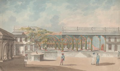 Zomerpaleis van Tipu Sultan door Lieutenant James Hunter