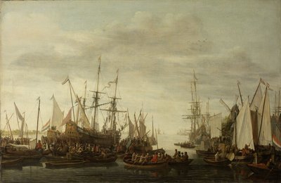 Een Kielhalen, volgens de niet bevestigde Traditie, van de Scheepsarts van Admiraal Jan van Nes door Lieve Pietersz. Verschuier