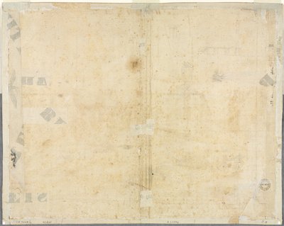 Schetsen van Ramen en Pilasters van de Zolderverdieping van het Collegio di Propaganda Fide (verso) door Lievin Cruyl