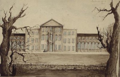 Aynhoe gezien vanuit de Tuinen door Lili Cartwright