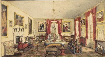 De Salon in Aynhoe door Lili Cartwright