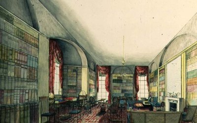 De Bibliotheek in Aynhoe door Lili Cartwright