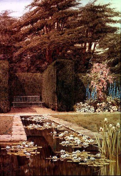 Waterlelies door Lilian Stannard