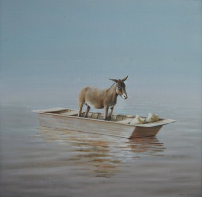 Ezel aan de Rivier door Lincoln Seligman