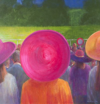 Finishlijn, hoeden, 2014 door Lincoln Seligman