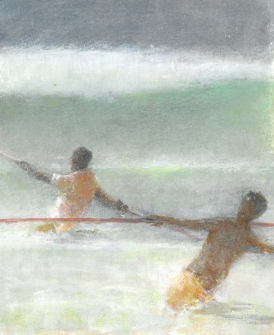Vissers die netten binnenhalen, 2015 door Lincoln Seligman