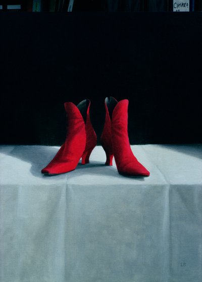 Rode Laarzen, 1995 door Lincoln Seligman