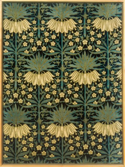 Textiel met bloemmotief door Lindsay Philip Butterfield