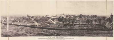 Rangoon: Uitzicht op het kantonnement door Linnaeus Tripe
