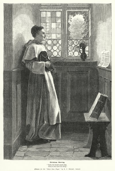 Kerstmorgen door Lionel Charles Henley