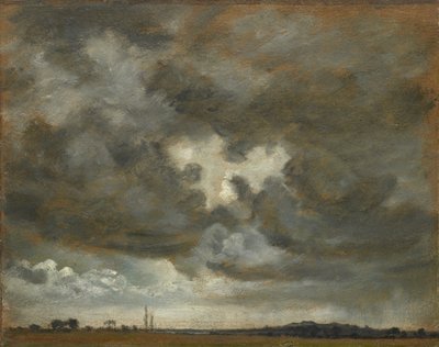 Wolkstudie, ca. 1850 door Lionel Constable