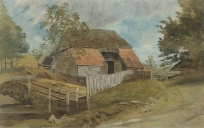 Oude Schuur door Lionel Constable