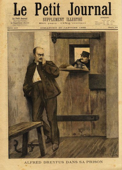 Le Petit Journal over de Dreyfus-affaire door Lionel Royer