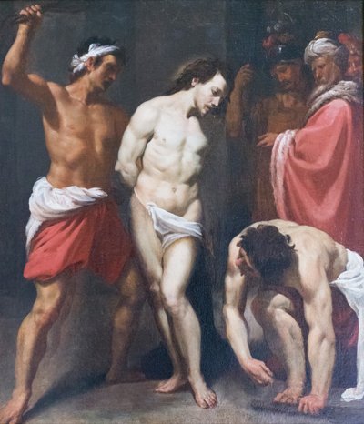 Geseling van Christus door Lionello Spada