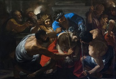 De kroning met doornen door Lionello Spada