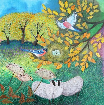 Goudvinken, 2021 door Lisa Graa Jensen