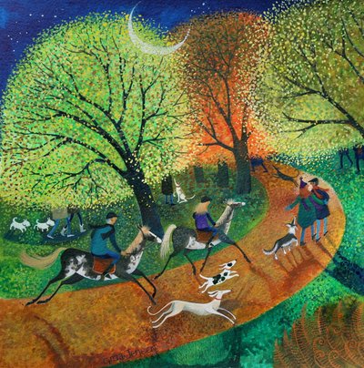Avondrit, 2018 door Lisa Graa Jensen