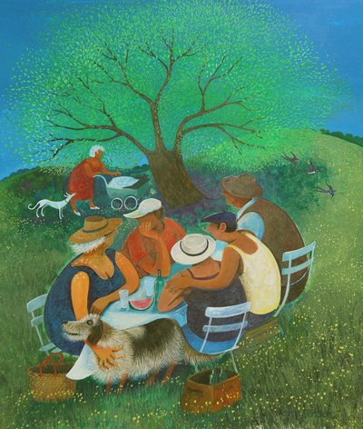 Familie Picknick door Lisa Graa Jensen