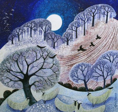 Eerste Sneeuw Surrey Hills door Lisa Graa Jensen