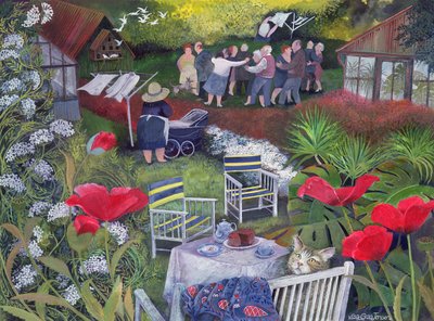 Buurtwachtfeest, 1995 door Lisa Graa Jensen