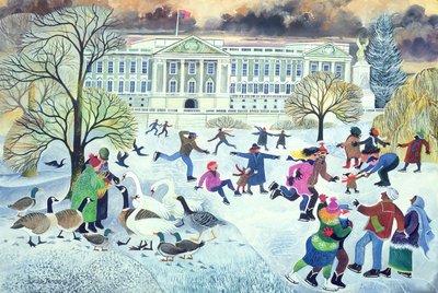 Schaatsers in St. James