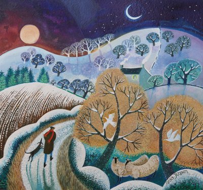 Sneeuwwinterwandeling, 2017 door Lisa Graa Jensen