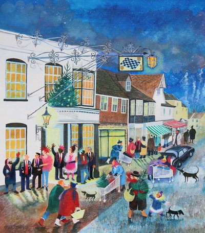 The Chequers Inn door Lisa Graa Jensen